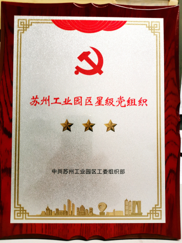 集團(tuán)黨委參加工業(yè)園區(qū)婁葑街道紀(jì)念中國共產(chǎn)黨成立98周年座談會并受表彰
